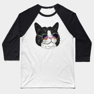 Nina - Sunglasses Baseball T-Shirt